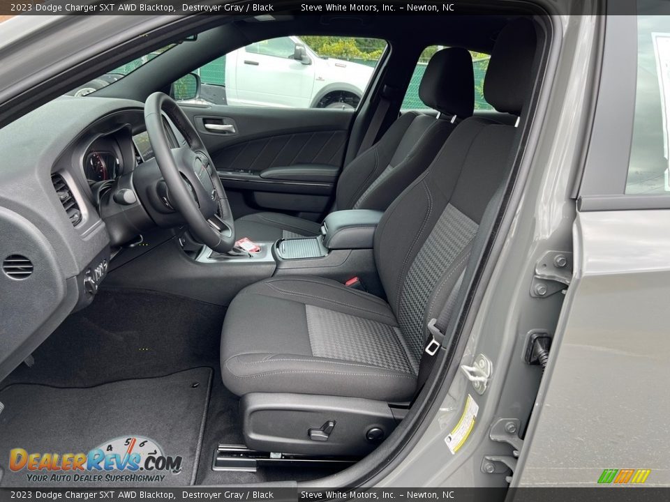 Black Interior - 2023 Dodge Charger SXT AWD Blacktop Photo #13