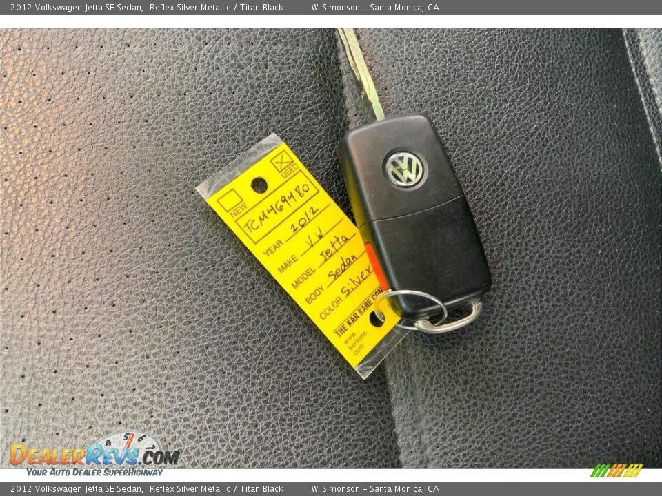 Keys of 2012 Volkswagen Jetta SE Sedan Photo #11