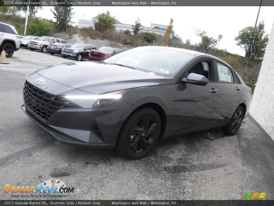 2023 Hyundai Elantra SEL Ecotronic Gray / Medium Gray Photo #4