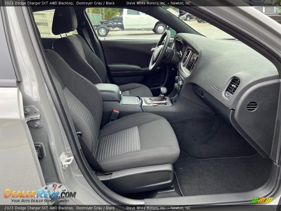 Front Seat of 2023 Dodge Charger SXT AWD Blacktop Photo #19