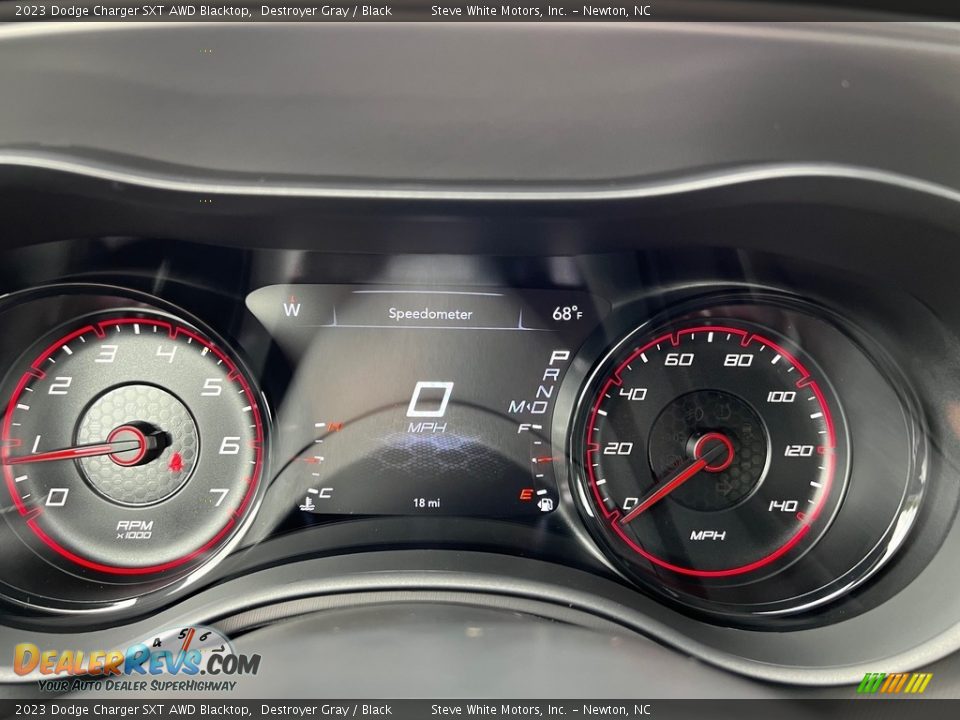 2023 Dodge Charger SXT AWD Blacktop Gauges Photo #21