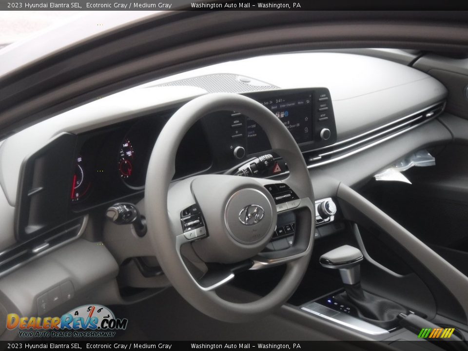 Dashboard of 2023 Hyundai Elantra SEL Photo #7