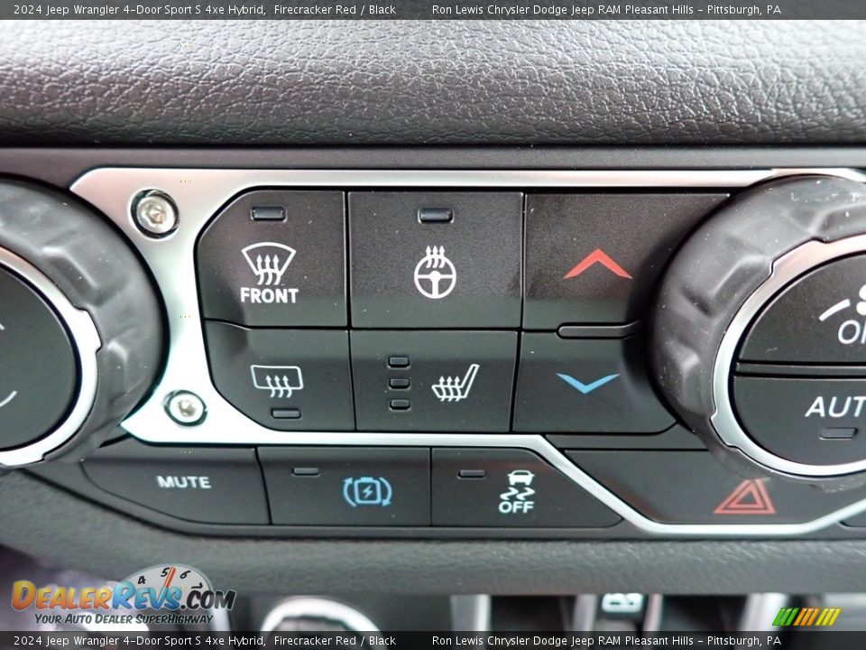 Controls of 2024 Jeep Wrangler 4-Door Sport S 4xe Hybrid Photo #18