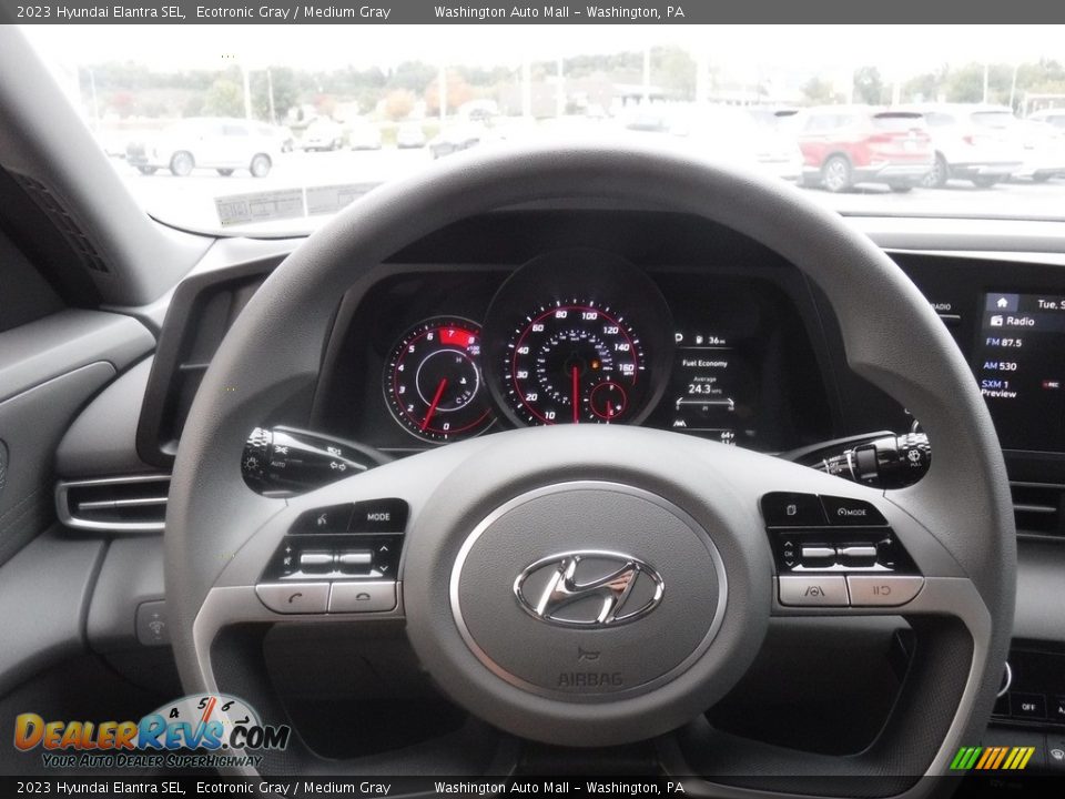 2023 Hyundai Elantra SEL Steering Wheel Photo #19