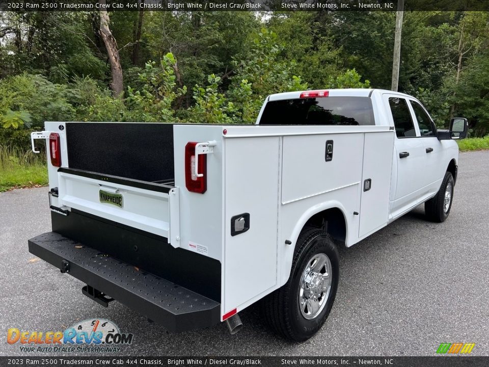 2023 Ram 2500 Tradesman Crew Cab 4x4 Chassis Bright White / Diesel Gray/Black Photo #6