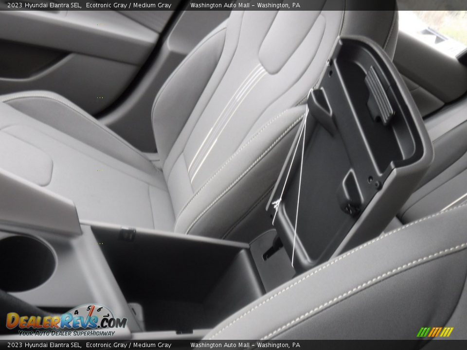 2023 Hyundai Elantra SEL Ecotronic Gray / Medium Gray Photo #23
