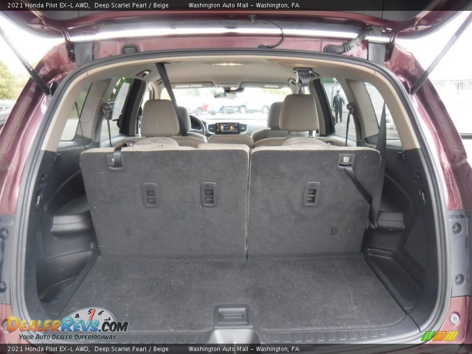 2021 Honda Pilot EX-L AWD Trunk Photo #29
