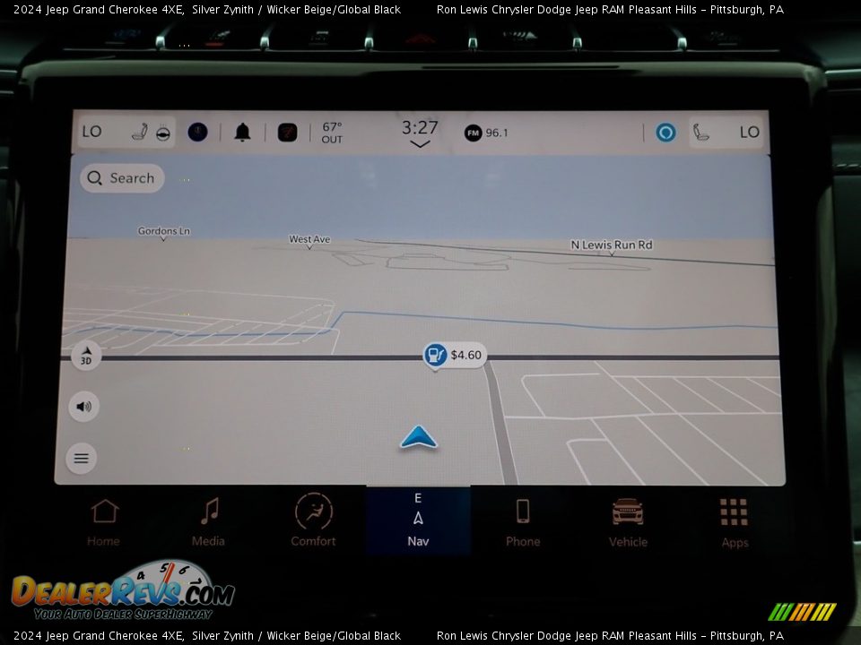 Navigation of 2024 Jeep Grand Cherokee 4XE Photo #18