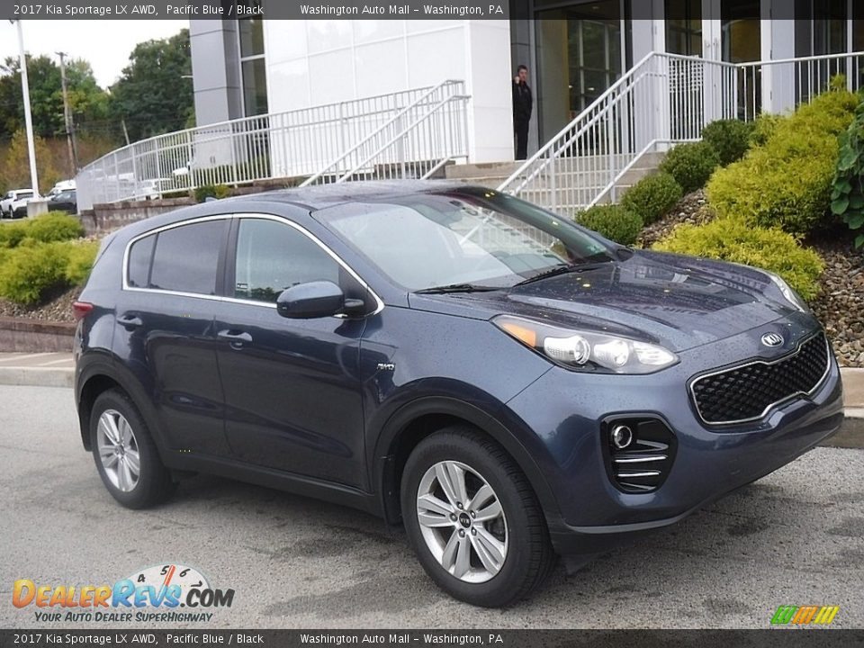 2017 Kia Sportage LX AWD Pacific Blue / Black Photo #1