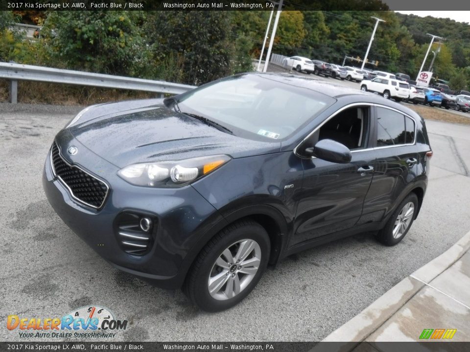 2017 Kia Sportage LX AWD Pacific Blue / Black Photo #6