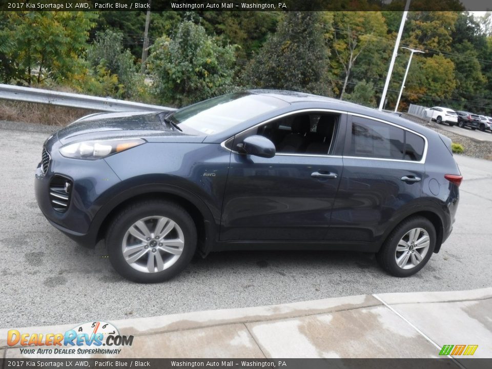 2017 Kia Sportage LX AWD Pacific Blue / Black Photo #7