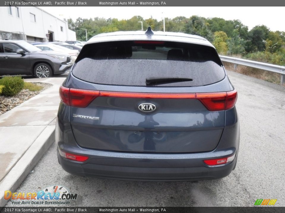 2017 Kia Sportage LX AWD Pacific Blue / Black Photo #9