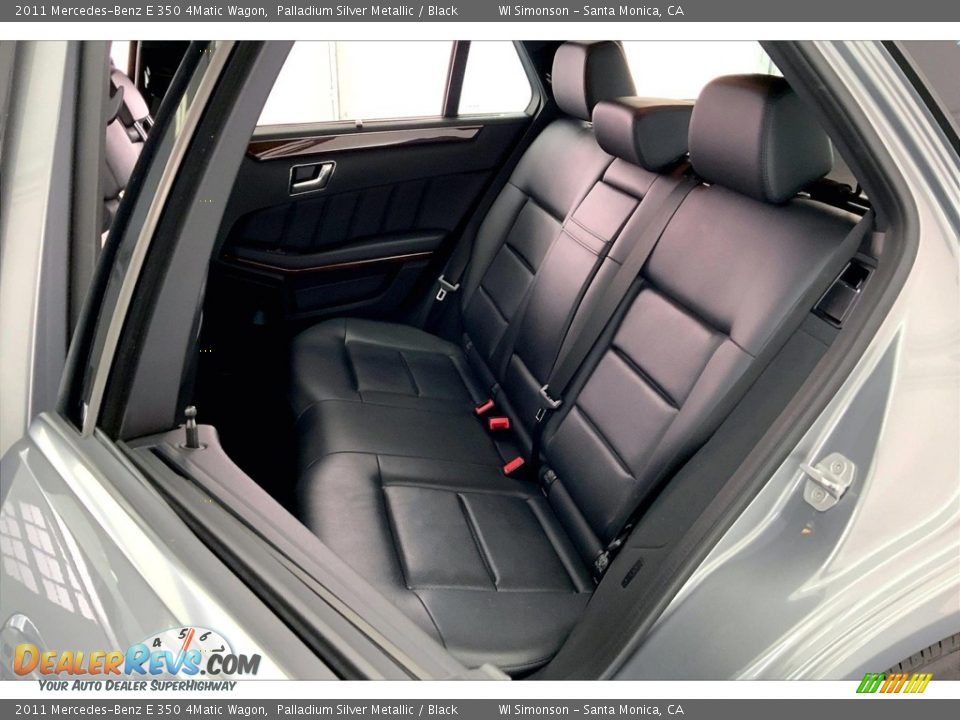 2011 Mercedes-Benz E 350 4Matic Wagon Palladium Silver Metallic / Black Photo #20