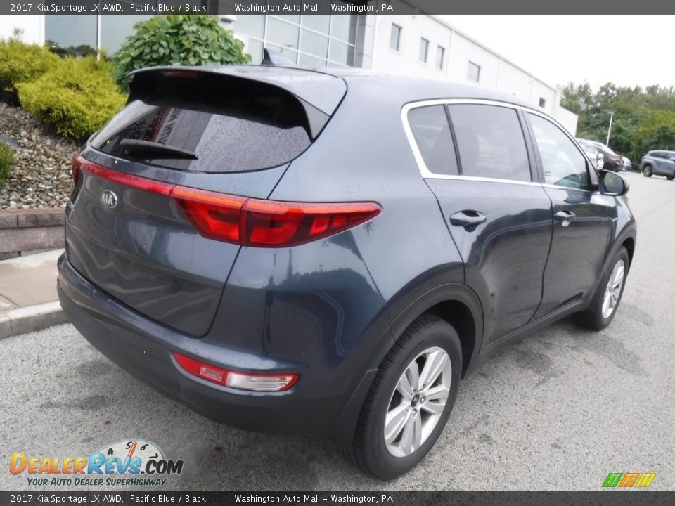 2017 Kia Sportage LX AWD Pacific Blue / Black Photo #10