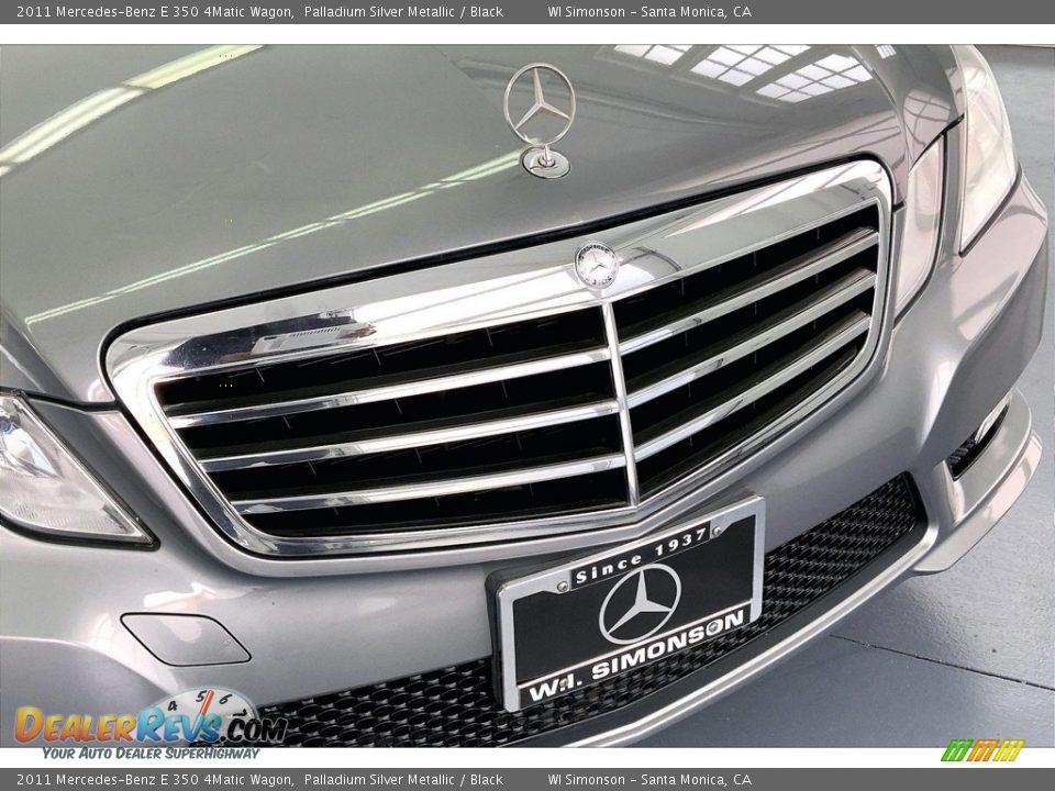 2011 Mercedes-Benz E 350 4Matic Wagon Palladium Silver Metallic / Black Photo #30