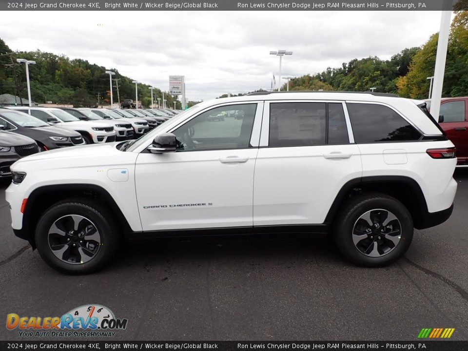 Bright White 2024 Jeep Grand Cherokee 4XE Photo #2