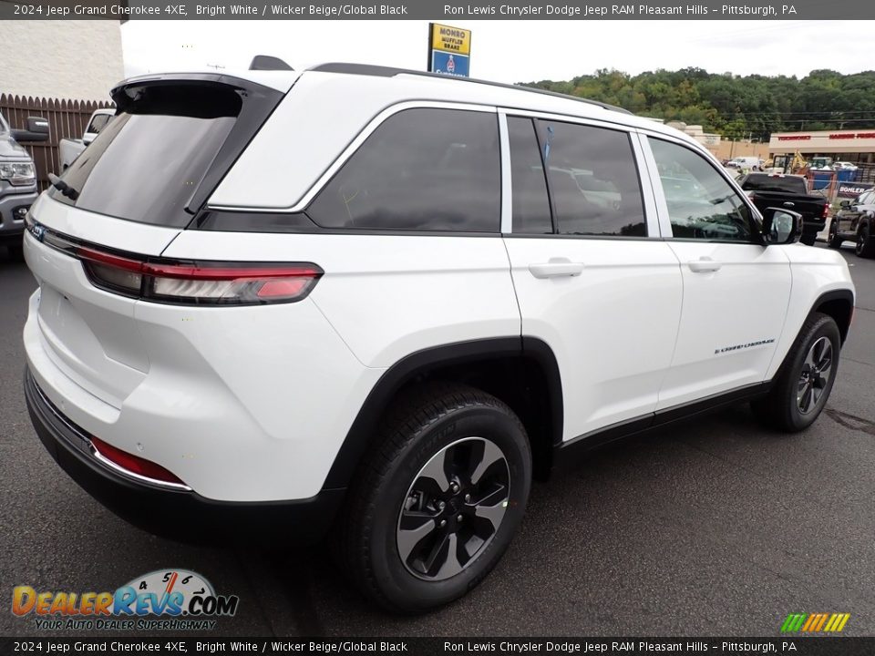 Bright White 2024 Jeep Grand Cherokee 4XE Photo #6