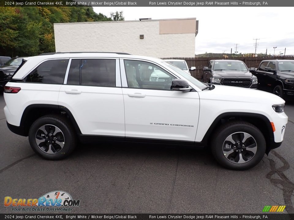 Bright White 2024 Jeep Grand Cherokee 4XE Photo #7