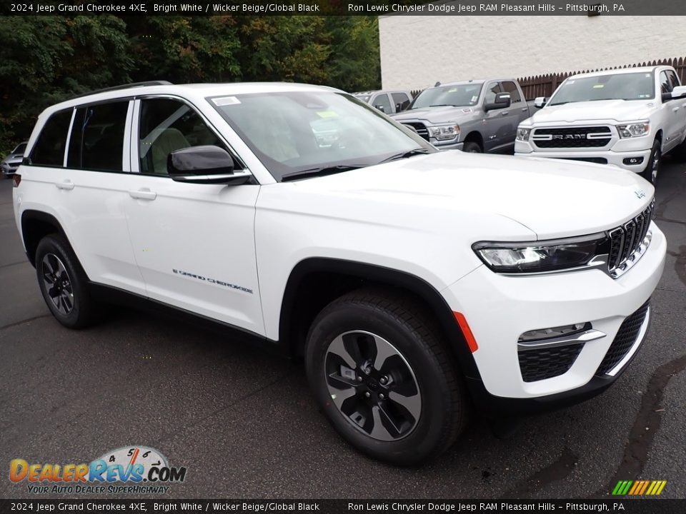 Bright White 2024 Jeep Grand Cherokee 4XE Photo #8