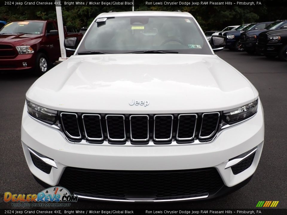 Bright White 2024 Jeep Grand Cherokee 4XE Photo #9