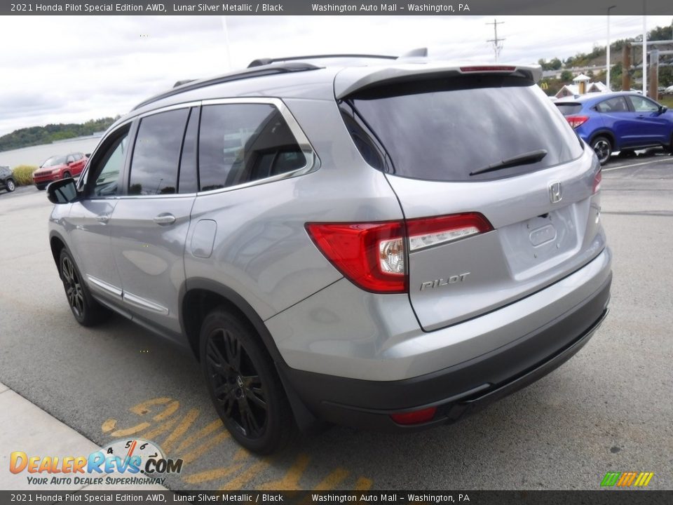 2021 Honda Pilot Special Edition AWD Lunar Silver Metallic / Black Photo #18