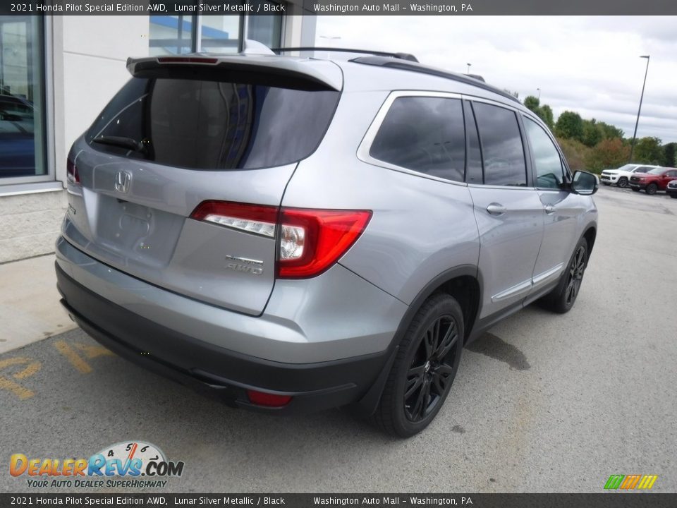 2021 Honda Pilot Special Edition AWD Lunar Silver Metallic / Black Photo #20