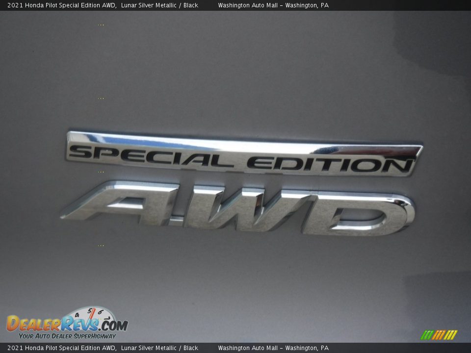 2021 Honda Pilot Special Edition AWD Lunar Silver Metallic / Black Photo #21