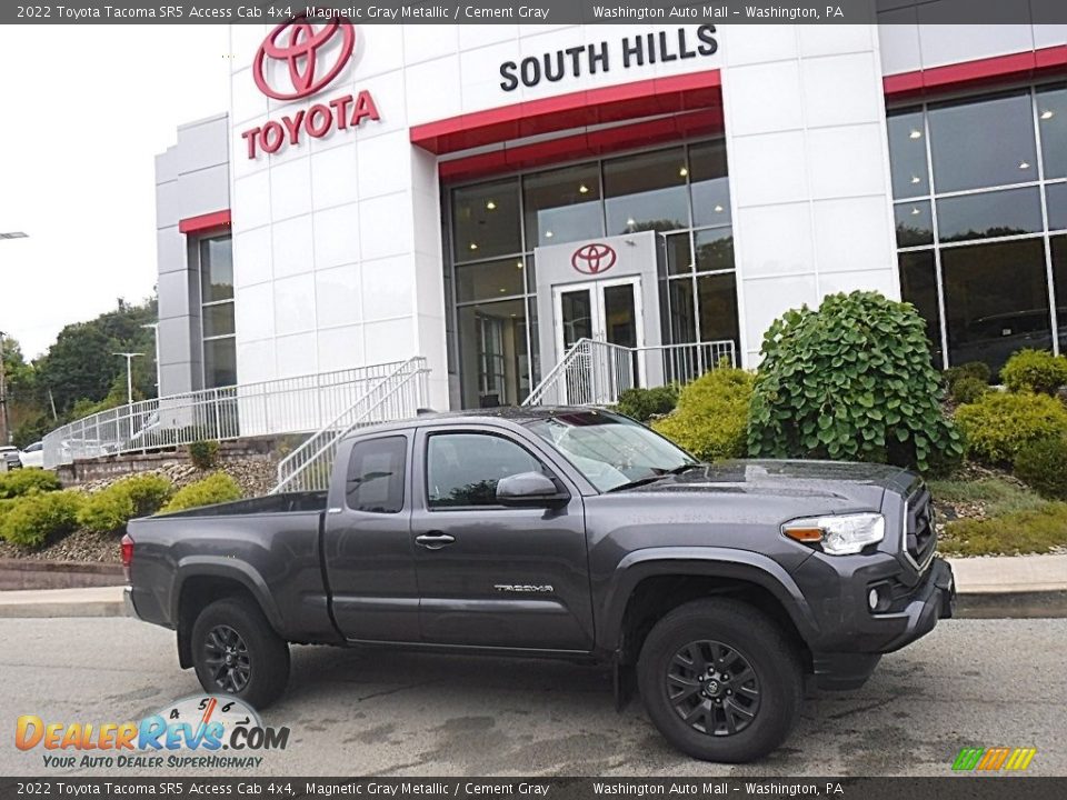 2022 Toyota Tacoma SR5 Access Cab 4x4 Magnetic Gray Metallic / Cement Gray Photo #2