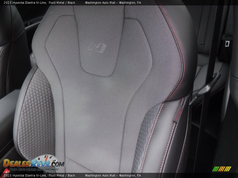 Front Seat of 2023 Hyundai Elantra N-Line Photo #12