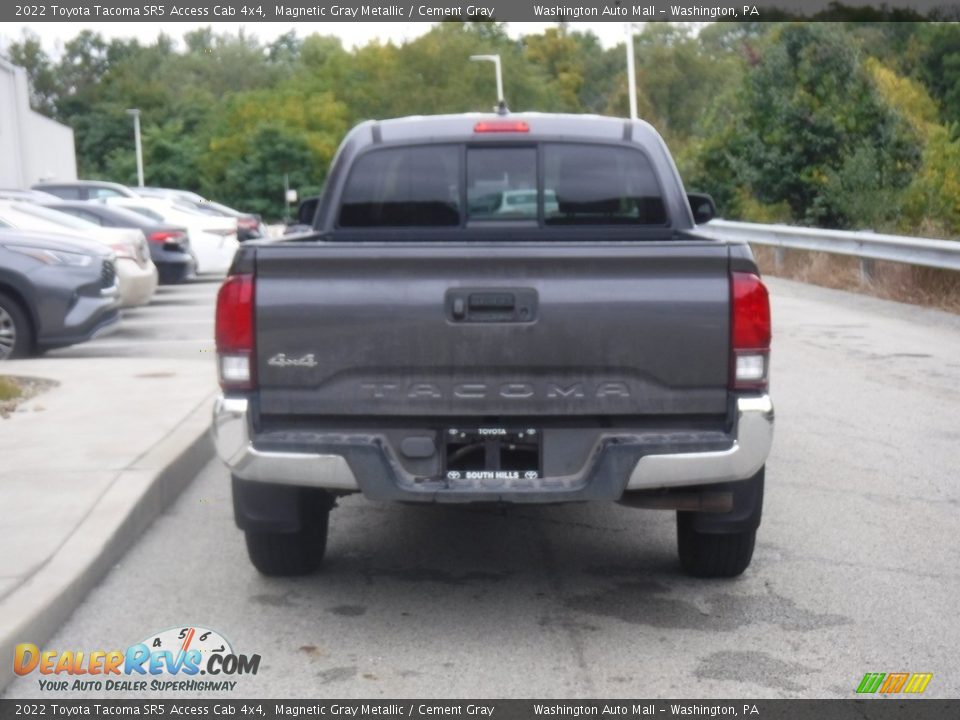 2022 Toyota Tacoma SR5 Access Cab 4x4 Magnetic Gray Metallic / Cement Gray Photo #7