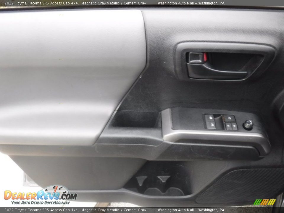 2022 Toyota Tacoma SR5 Access Cab 4x4 Magnetic Gray Metallic / Cement Gray Photo #14