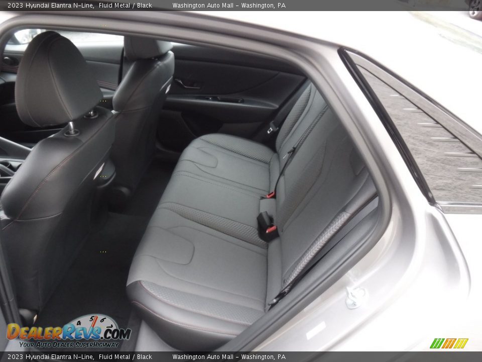 Rear Seat of 2023 Hyundai Elantra N-Line Photo #27