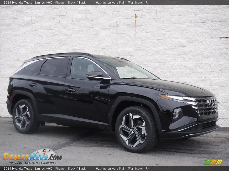 2024 Hyundai Tucson Limited AWD Phantom Black / Black Photo #1