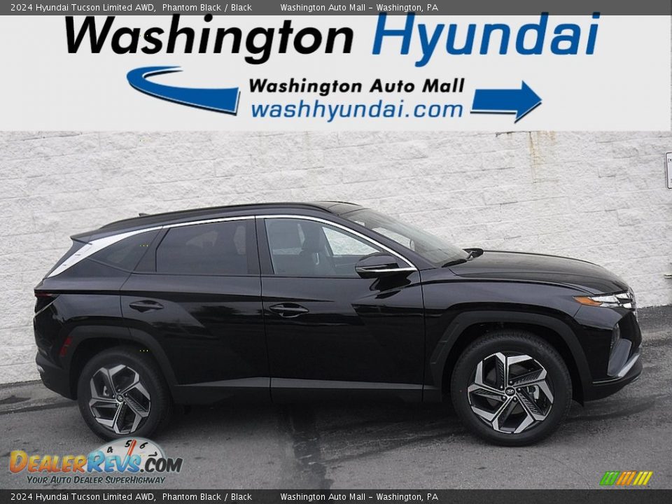 2024 Hyundai Tucson Limited AWD Phantom Black / Black Photo #2