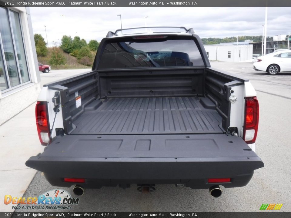 2021 Honda Ridgeline Sport AWD Platinum White Pearl / Black Photo #19