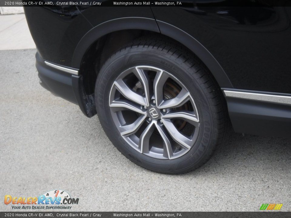 2020 Honda CR-V EX AWD Crystal Black Pearl / Gray Photo #2