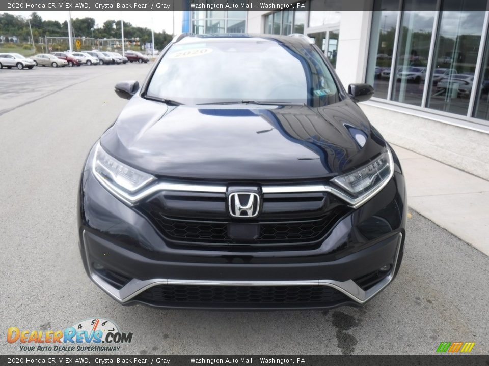 2020 Honda CR-V EX AWD Crystal Black Pearl / Gray Photo #3