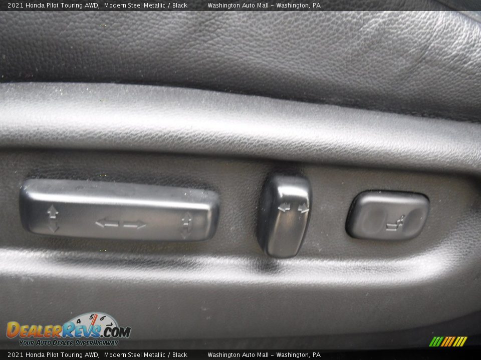 2021 Honda Pilot Touring AWD Modern Steel Metallic / Black Photo #17