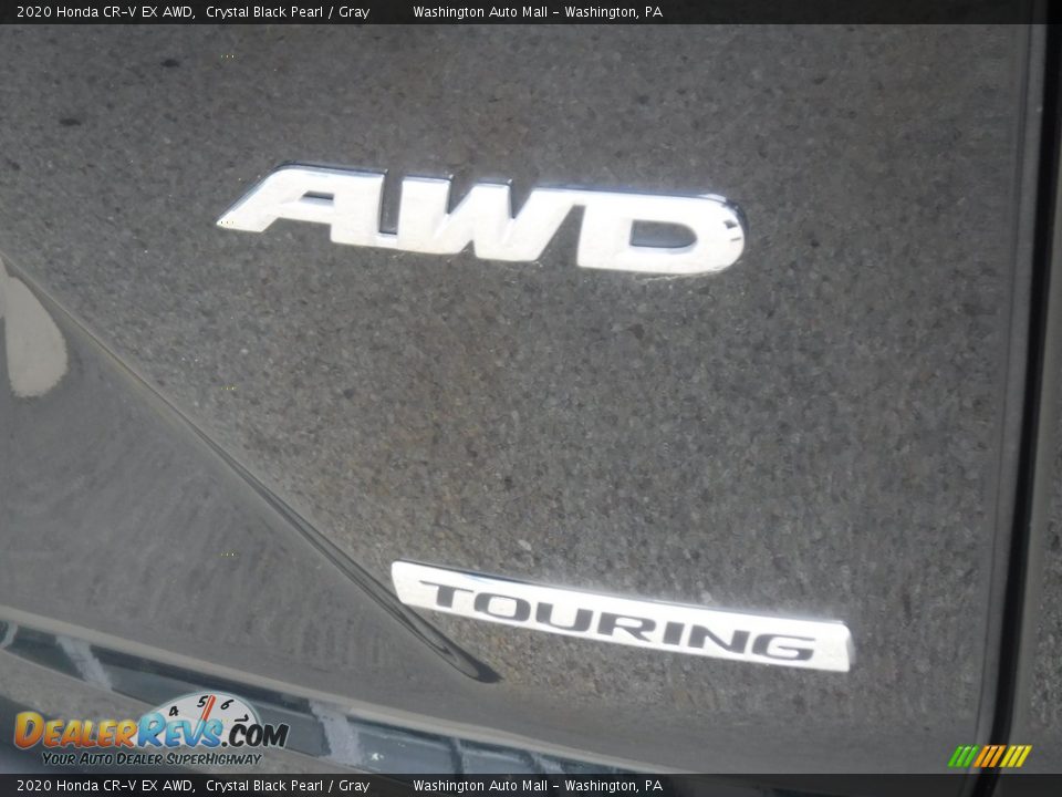 2020 Honda CR-V EX AWD Crystal Black Pearl / Gray Photo #8