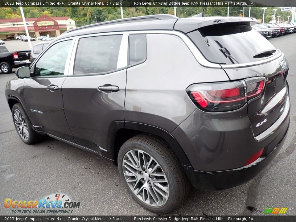 2023 Jeep Compass Limited 4x4 Granite Crystal Metallic / Black Photo #3