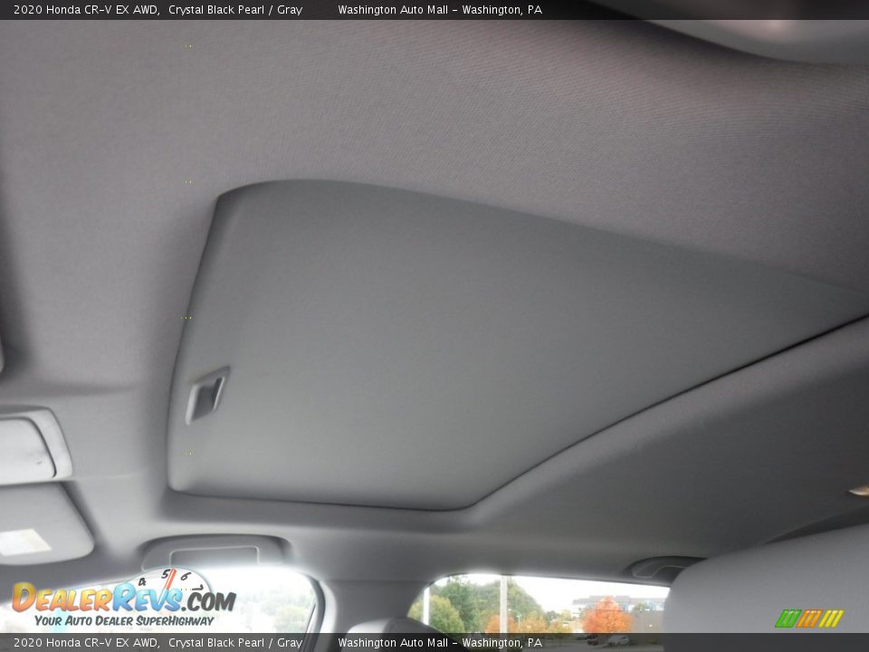 2020 Honda CR-V EX AWD Crystal Black Pearl / Gray Photo #10