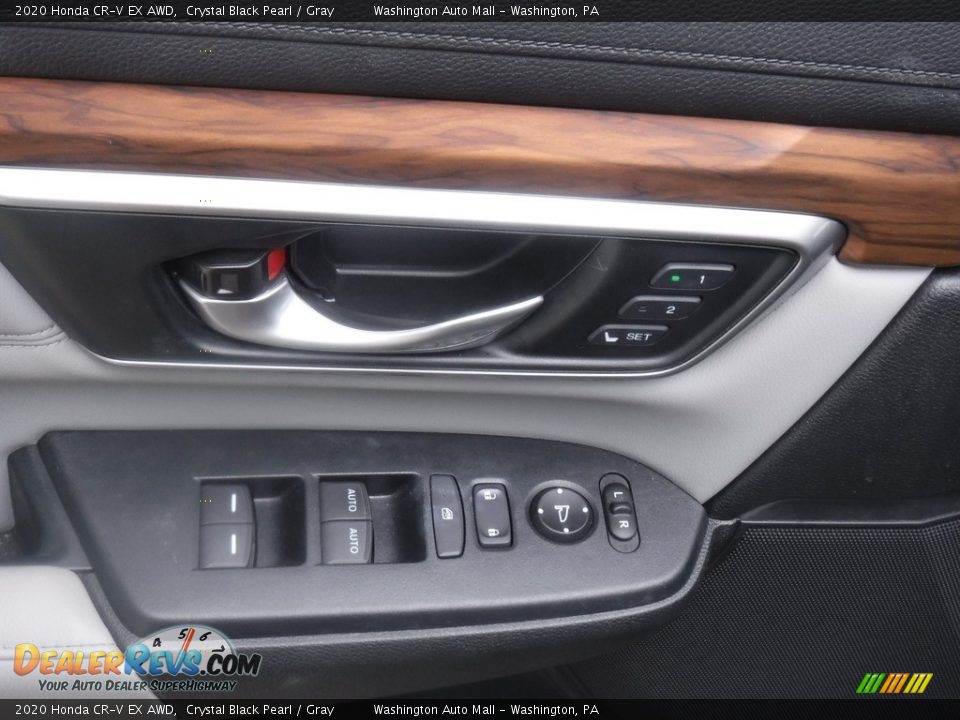 2020 Honda CR-V EX AWD Crystal Black Pearl / Gray Photo #12