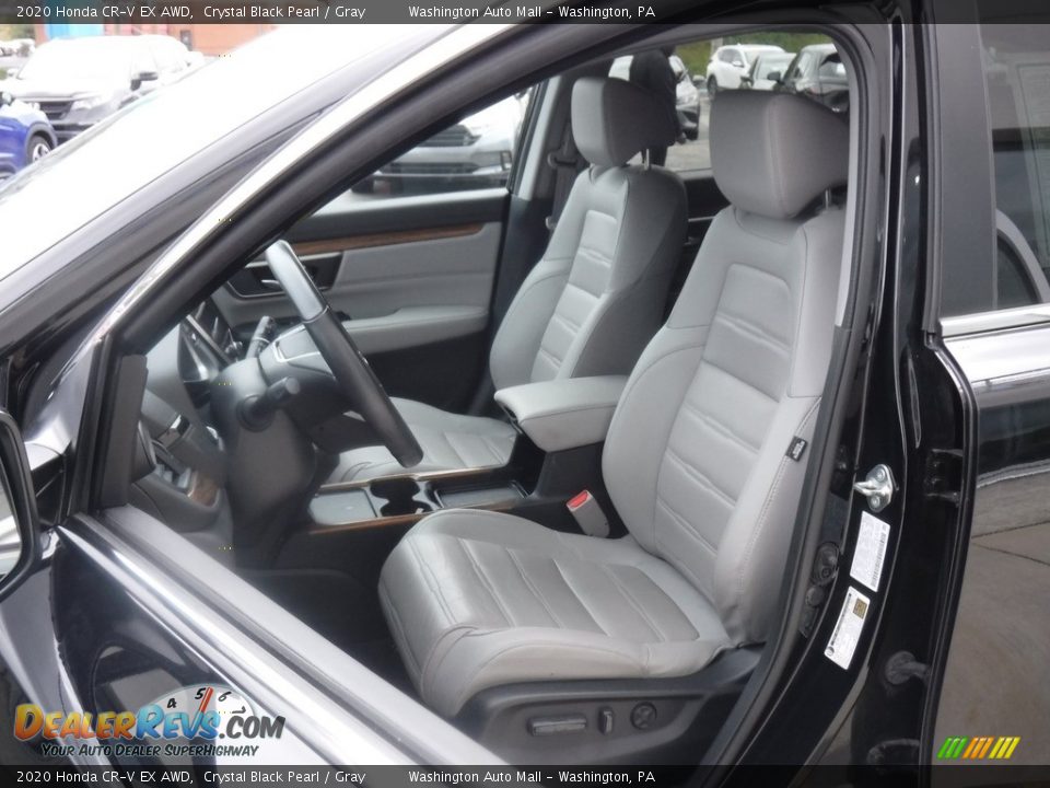 2020 Honda CR-V EX AWD Crystal Black Pearl / Gray Photo #13