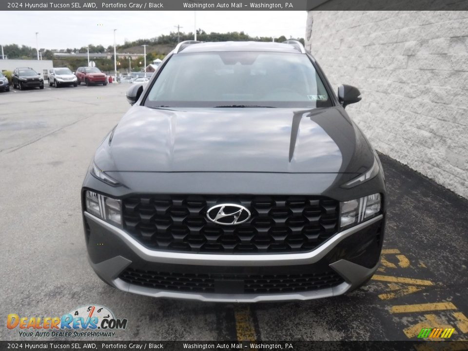 2024 Hyundai Tucson SEL AWD Portofino Gray / Black Photo #4