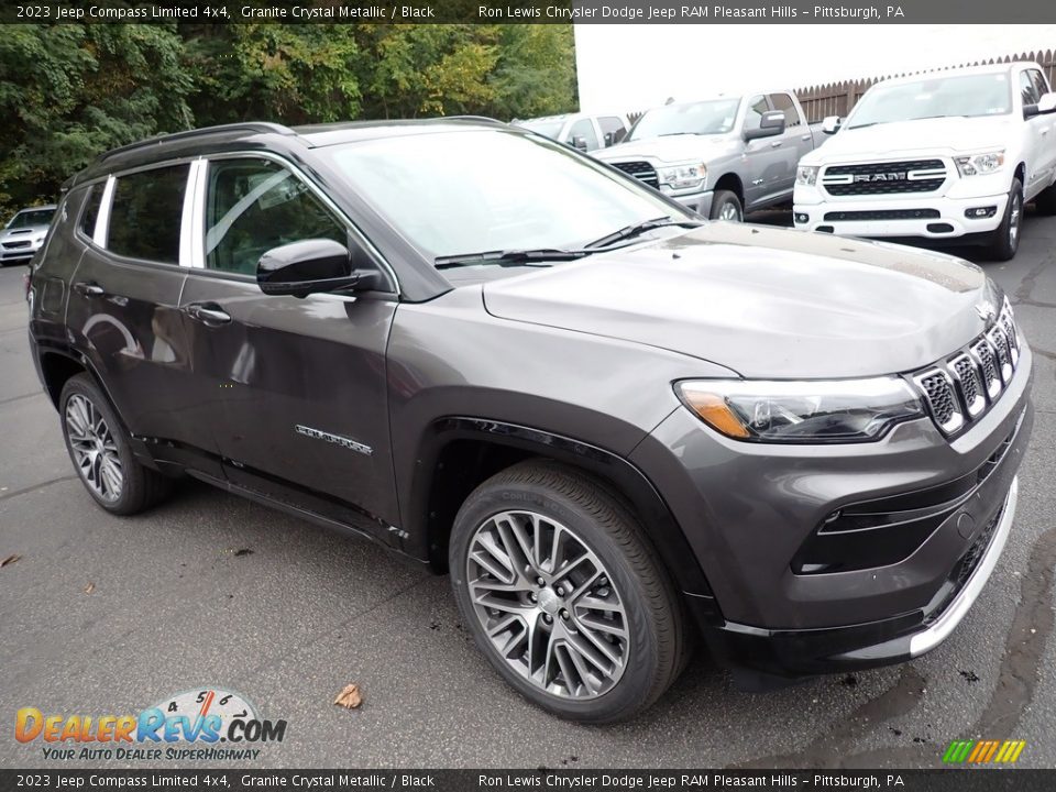 2023 Jeep Compass Limited 4x4 Granite Crystal Metallic / Black Photo #8