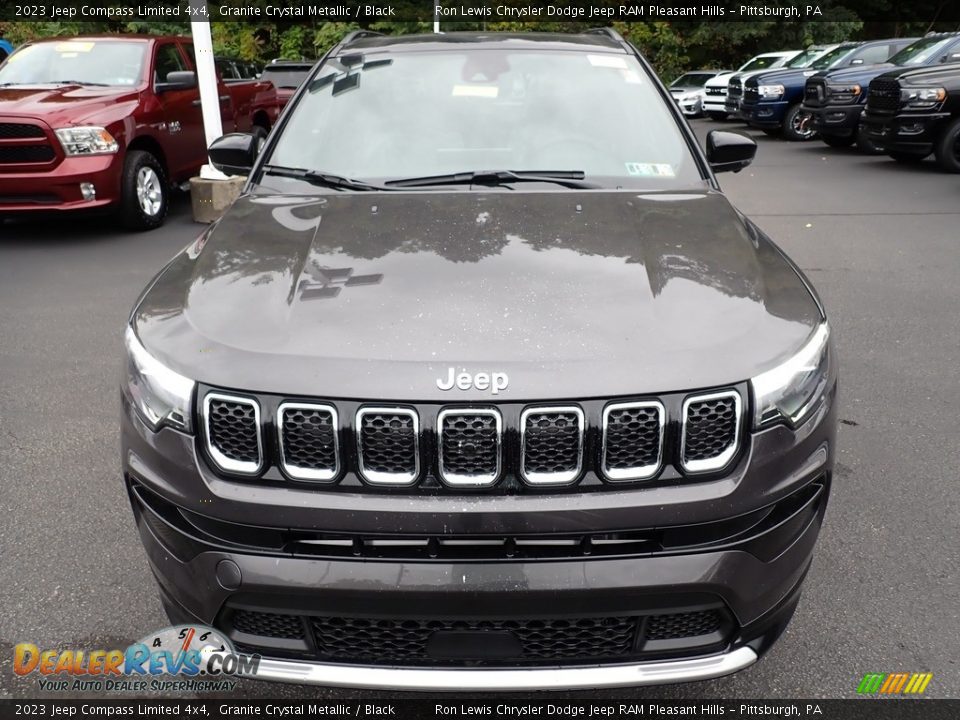 2023 Jeep Compass Limited 4x4 Granite Crystal Metallic / Black Photo #9