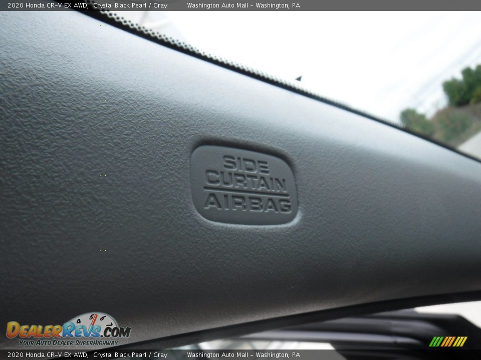 2020 Honda CR-V EX AWD Crystal Black Pearl / Gray Photo #16
