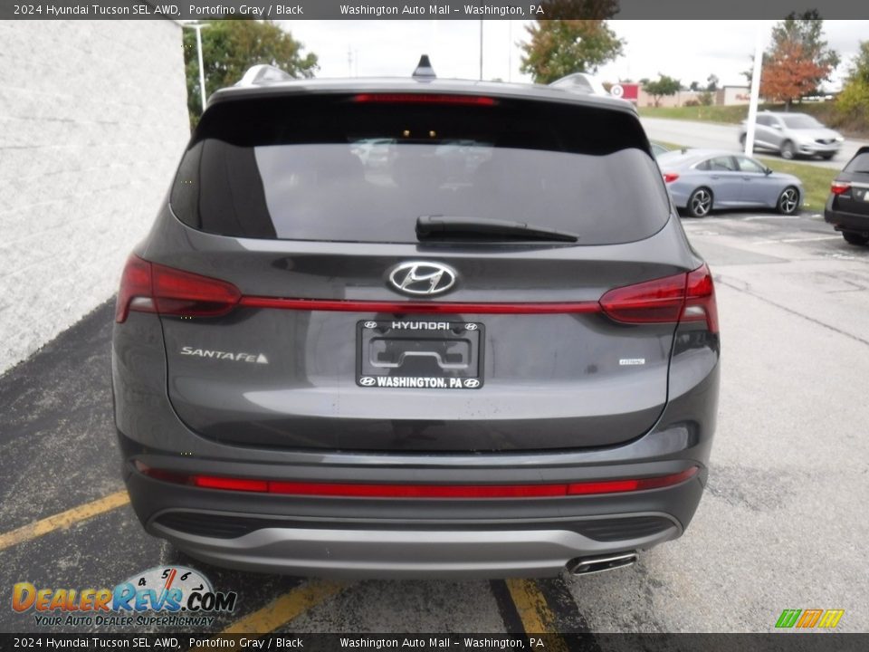 2024 Hyundai Tucson SEL AWD Portofino Gray / Black Photo #6