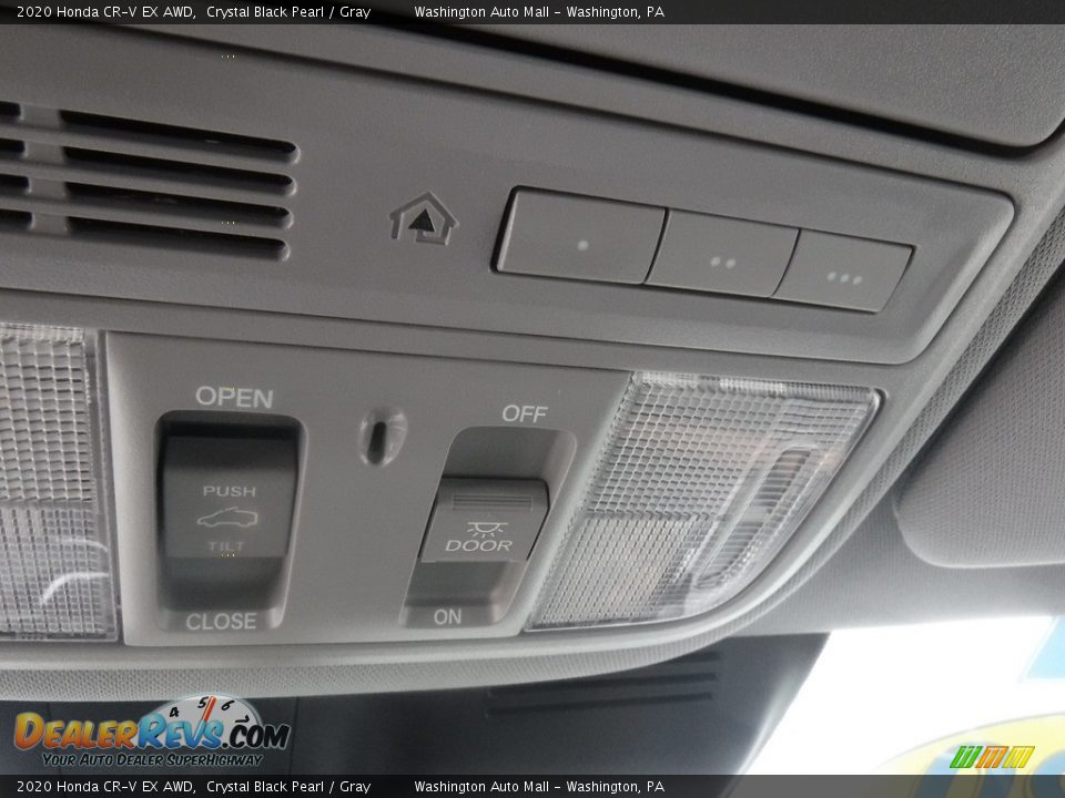 2020 Honda CR-V EX AWD Crystal Black Pearl / Gray Photo #17