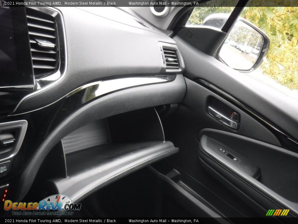 2021 Honda Pilot Touring AWD Modern Steel Metallic / Black Photo #29